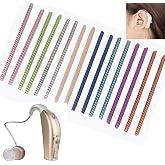 16 Pcs Cochlear Implant Cable Wrap Colorful Twist Protector Helps Protect and Strengthen Wires, Enhance Service Life, Make Beautiful