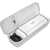 FBLFOBELI Hard Travel Carrying Case for Brother ADS-1250W / ADS-1700W / ADS-1800W / ADS-1200 / ADS-1300 Wireless Compact Desktop Scanner, Protective Storage Bag (Case Only) (Grey)