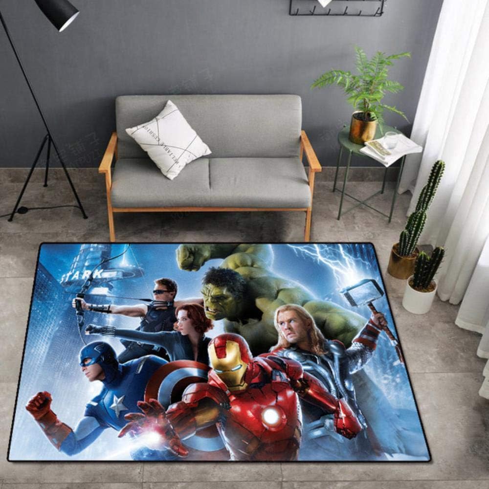 Valentina MacMillan Anime Marvel The Avengers Hero Door mat Rug Carpet Floor Bedroom Doormat Non-Slip Mat Cartoon,Style 11,60x90cm(23.6x35inch)