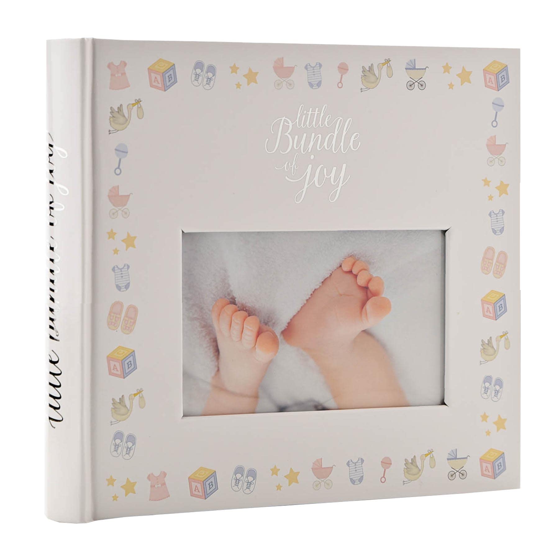 Baby Photo Album 160 6x4 Photo's - Bundle of Joy