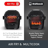 Tefal Multicook Actifry MY7408G1 Air Fryer Multicooker 6 L 14 Programs Black view 5