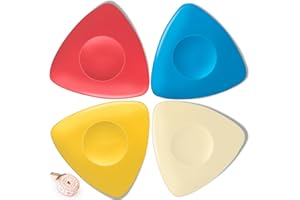 Soecskot 4 Pack Tailors Chalk, Sewing Chalk for Fabric, Professional Washable Triangle Fabric Marker for Quilting, Crafts, Sewing Supplies Accessories