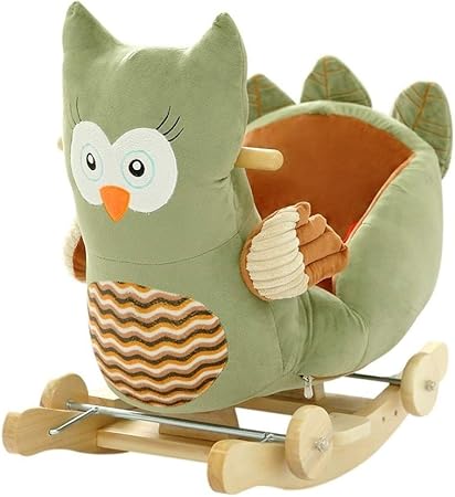 padded rocking horse