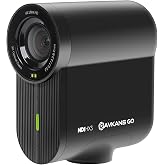 AVKANS Go 4K Wireless Live Streaming Camera with NDI RTMP, Wide Angle Gamechanger Camera with 9X Zoom Lens, SD Card Recording Sport Cam for Volleyball, Software, Baseball...