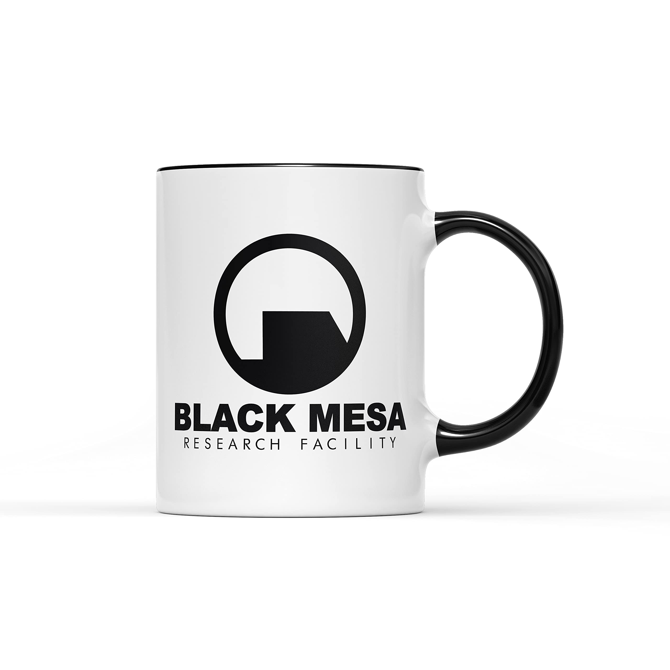 SMARTYPANTS Black Mesa Research Facility Half Life Game Inspired Ceramic Cup Mug