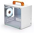 SGPC K66 lite Compact ITX Case (8.4L).With 3mm Tempered Glass Side Panel. Compatible with ITX motherboard and SFX power supply.