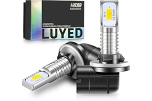 LUYED 881 Led Fog Light Bulb,6500K Xenon White Extremely Bright 886 889 894 898 Led Bulb Replacement for Fog Lights,Pack of 2