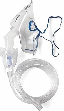 Meera Oxygen Mask Inhaler Accessories Mask Tube with Adjustable Oxygen Concentration-ADULT