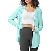 G4Free Lightweight Cardigans for Women UPF 50+ Long Sleeve Sun Shirts Open Front Summer Cover Ups UV Protection