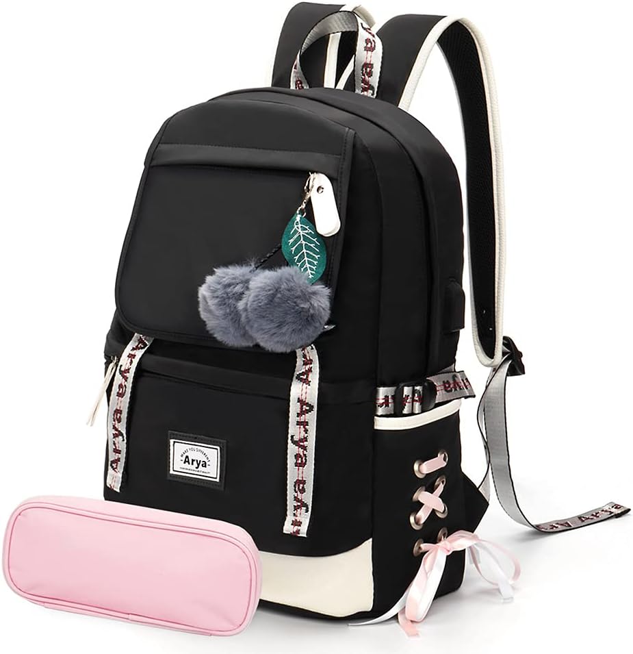 Arya Backpack for Girls Kids Bookbag Elementary Middle School Womens College