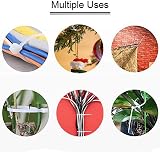 JAVOUKA 1000Pcs White Cable Ties 80mm x 3mm Strong Nylon Self-Locking Zip Ties view 3