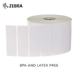 Zebra 3 x 1 in Direct Thermal Paper Labels