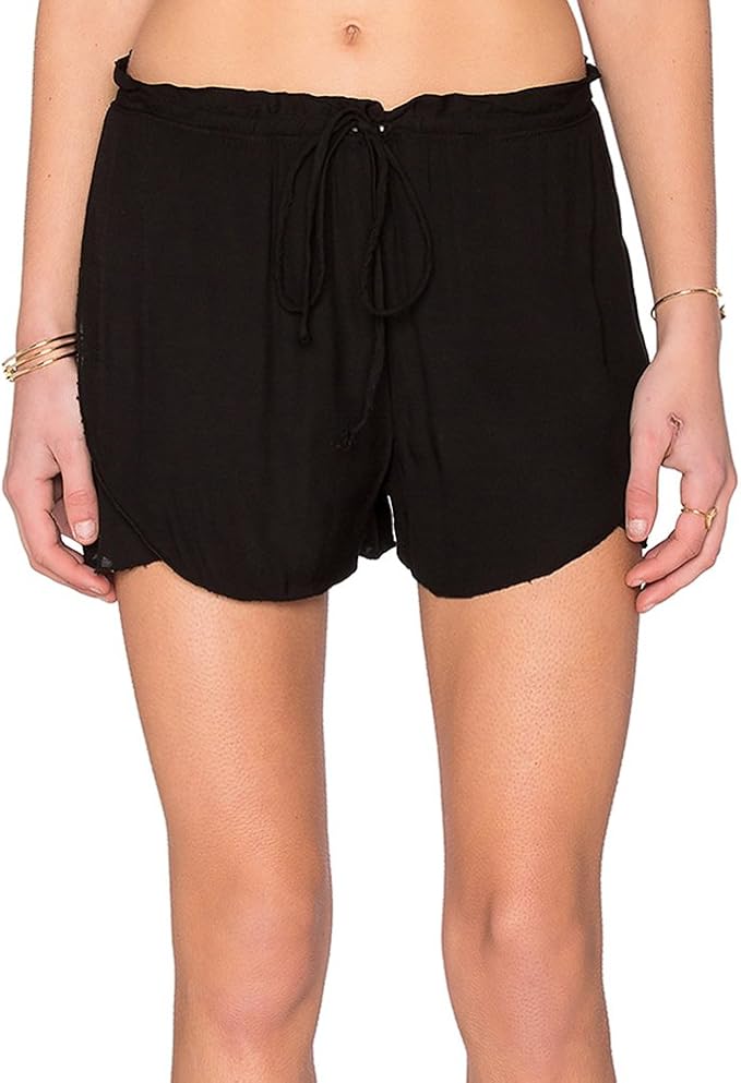 LAmade Dina Butterfly Shorts (L, Black)