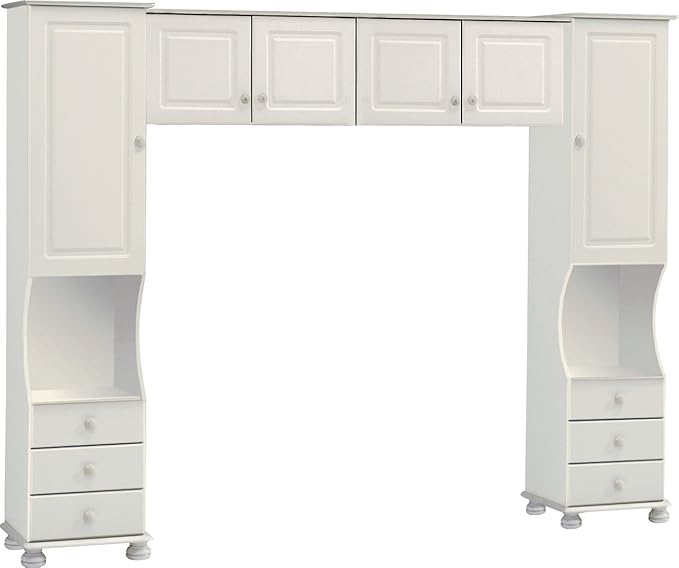 Steens Richmond Overbed Storage Unit, White Amazon.co.uk Kitchen & Home