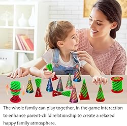 ajitxalr 6 Packs Impossible Cone,Spiral Cone Fidget