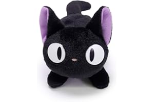 スタジオジブリ Studio Ghibli - Kiki's Delivery Service - 6.5" Jiji Fluffy Beanbag, Studio Ghibli Plush