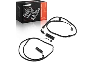 A-Premium Disc Brake Pad Wear Sensors Compatible with BMW E83 Series X3 2004-2010 L6 2.5L 3.0L Front and Rear Driver and Pass