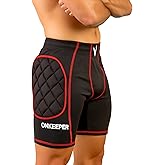 ONEKEEPER Goalkeeper Padded Shorts with 16 mm Foam Hip Protection, High-Rise Compression Slider Kids to Adults (Sizes 5XS-XL)