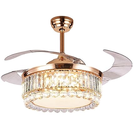 Lgoodl 42 Inch Ceiling Fan With Lights Modern Remote Control Led