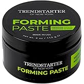TRENDSTARTER - FORMING PASTE (4oz) - Medium Hold - Medium Shine - Lightweight Water-Based Hair Cream - Premium All-Day Hold Hair Styling Product - Flake-Free Hair Paste for All Hair Types