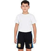 Icon Sports Officially Licensed Argentine Football Association Soccer Shorts - Unisex Kids