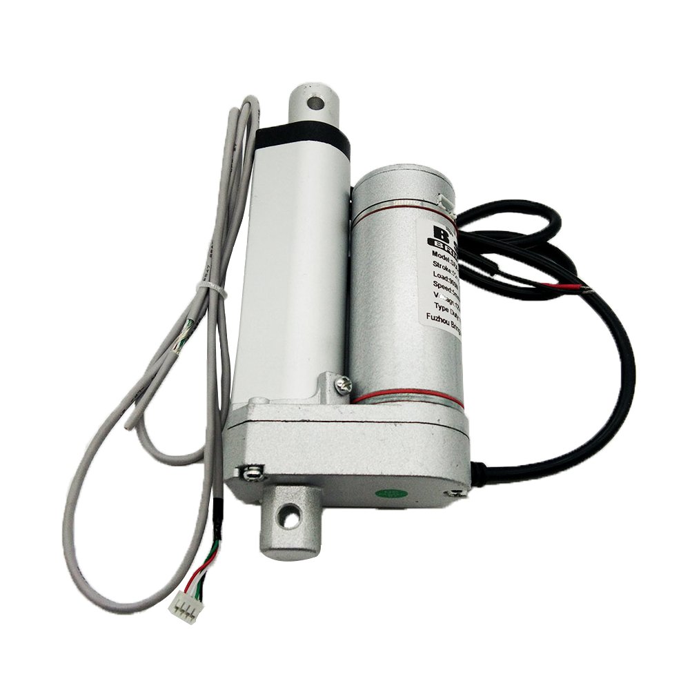 Bringsmart 12V 2 Inch Hall Sensor Electric Linear Actuator with Encoder