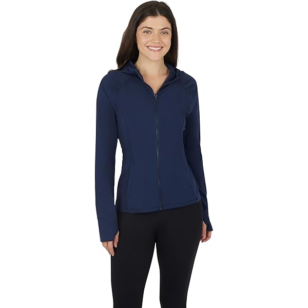 90 Degree By Reflex Women's Lightweight, Full Zip Running Track
