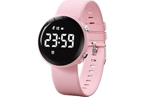 TIMEVER Kids Watch Activity Fitness Tracker Calories Step Counter Pedometer Watch for Kids Sport Digital Chronograph Silicone Strap Waterproof 2 Alarm Clocks Children Watch Reloj