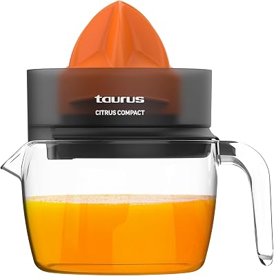 - Citrus Compact presse-agrumes, 800 ml, Double rotation, Sans BPA
