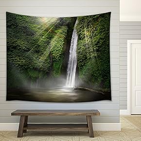 Aerial View of Manhattan, New York City USA - Fabric Wall Tapestry Home Decor - 51x60 inches