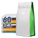 16oz 1 lb 60pcs Coffee Bags with Valve,Coffee