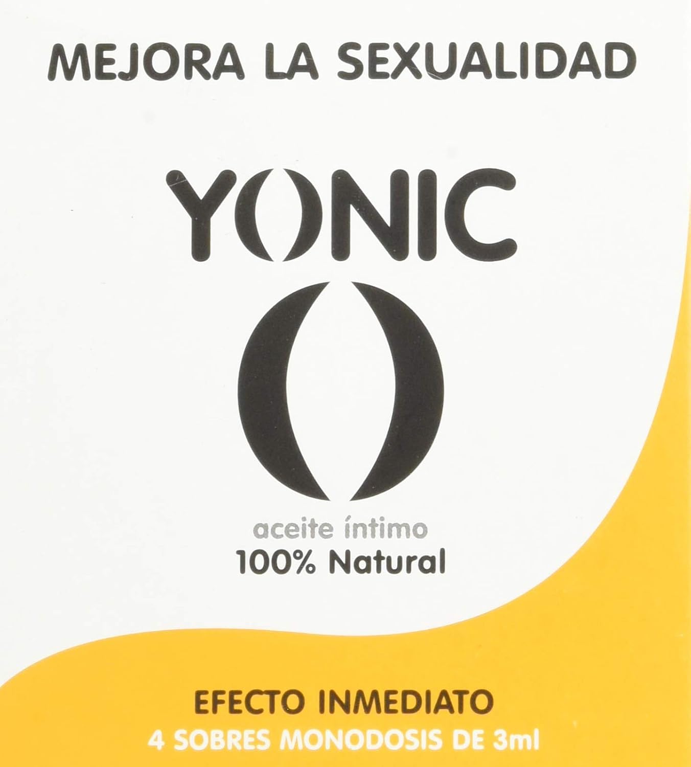 Yonic Yonic Women's Intimate Oil 4 Envelopes - 1 Piece