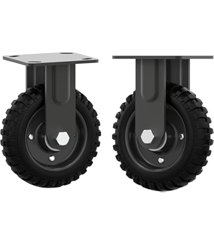 165 Lb Load Capacity Casters PATIKIL 1.5 Inch Stem Casters Wheel With Brake, 4Pcs (2 With Stem Caster Wheels With Brake - View #10