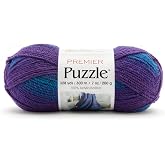 Premier Puzzle Yarn - Chess | Machine Wash, Acrylic 100, Polyester, 7 Ounces, 328 Yards, 11811.02 Inches