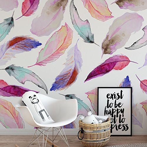 Falling Feathers Wallpaper Pattern