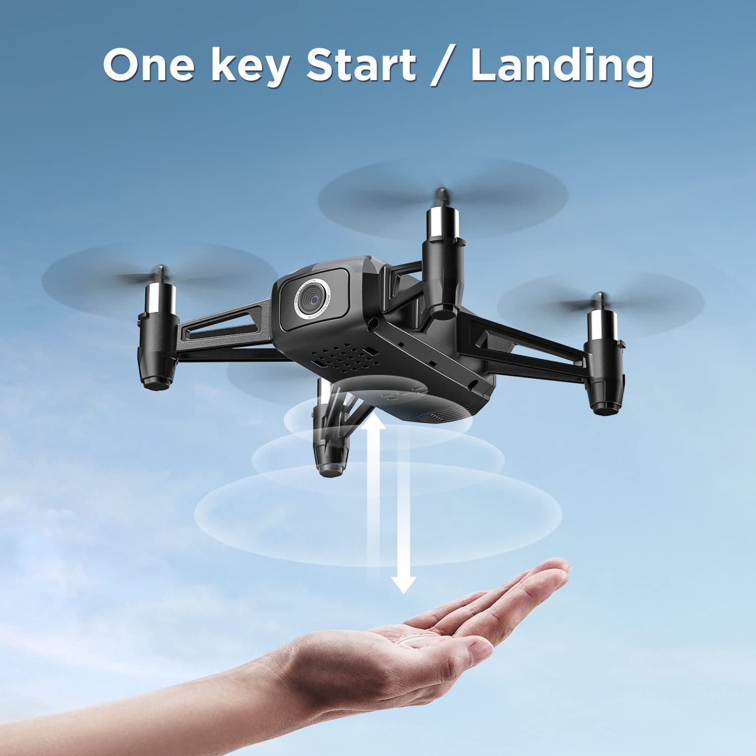HR DRONE para niños con cámara FPV HD de 1080p, mini quadcopter para ...