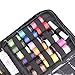 Dream Loom Sewing Kit, Professional Portable Sewing Supplies for Beginners, Mothers,Adults, Suituable for Home, Travel and Emergency Use (Black)