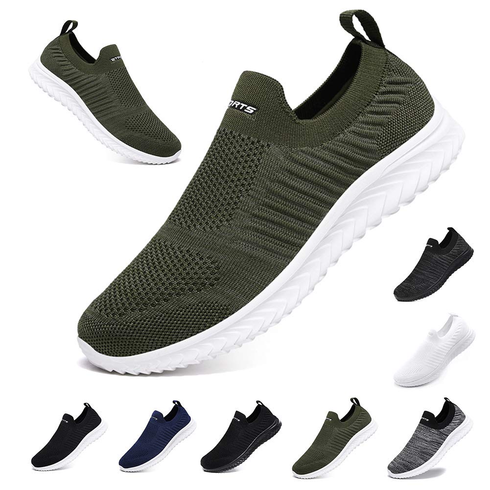 Mua Hanani スニーカー メンズ レディース ナースシューズ スポーツシューズ スリッポン ウォーキングシューズ カジュアルシューズ カップル靴 婦人靴 超軽量 通気 滑り止 男女兼用 高齢者 22 5cm 28 0cm Tren Amazon Nhật Chinh Hang 21 Fado