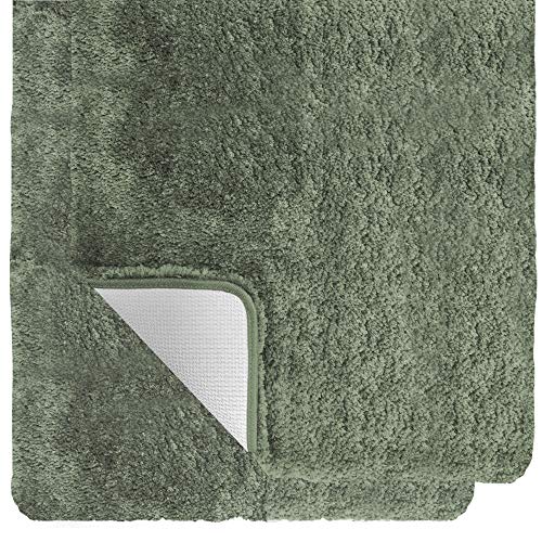 Gorilla Grip Premium Luxury Bath Rug, Set of 2, Soft Thick Extra