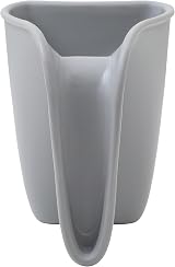 Shnuggle Bath Rinse Cup Grey - Baby Bath Hair Wash Jug No Tears Rim view 3