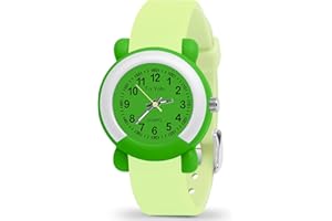 TIXYOLO Kids Watch for Girls Boys,50M Waterproof Accurate Timekeeping Children Learning Time Easy to Read Student Sports Outdoor Analog Watches for Kids Toddlers Ages 3-8