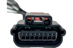 AUOSTMO Mass Air Flow MAF Sensor Female Connector Plug Pigtail Harness - Compatible with Chevrolet, Cadillac, GMC, Buick, and RAM Vehicles，84677313, 13583440, 13579415, 13579416, 19119845, 19367010