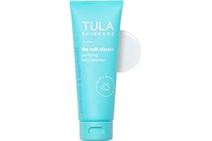 TULA Skin Care Cult Classic Purifying Face Cleanser - Gentle and Effective Face Wash, Makeup Remover, Nourishing and Hydrating