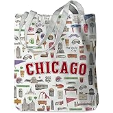 New York Paris Chicago Nashville Italy Los Angeles Las Vegas Lover Gifts Tote Bag Beach Bag Travel Gift