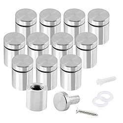Zorveiio 3/4" x 1" Sign Standoff Screws Wall