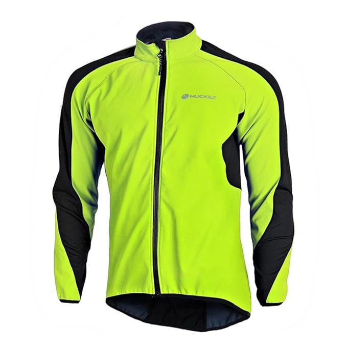 Fitsund Fahrradjacke Herren Langarm Winddicht Radjacke Winter Mountainbike Jacket M-2XL