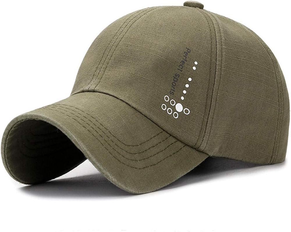 Wijider Basecap Herren Gewaschene Baseball Caps Frühling Sommer Männer