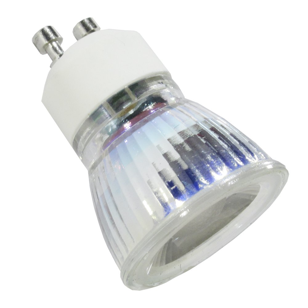 LAES Dichroic Bulb GU10, 3 W, White, 35 x 47 mm