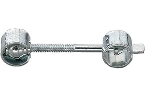 Richelieu Hardware BP5162G Adjustale Countertop Fastener 4-in (102 mm) Zinc Finish (Pack of 2)