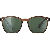 IZIPIZI Journey Rectangular Sport Sunglasses For Men And Women, 100 UV Protection Anti-Scratch Grey Polarized Lenses